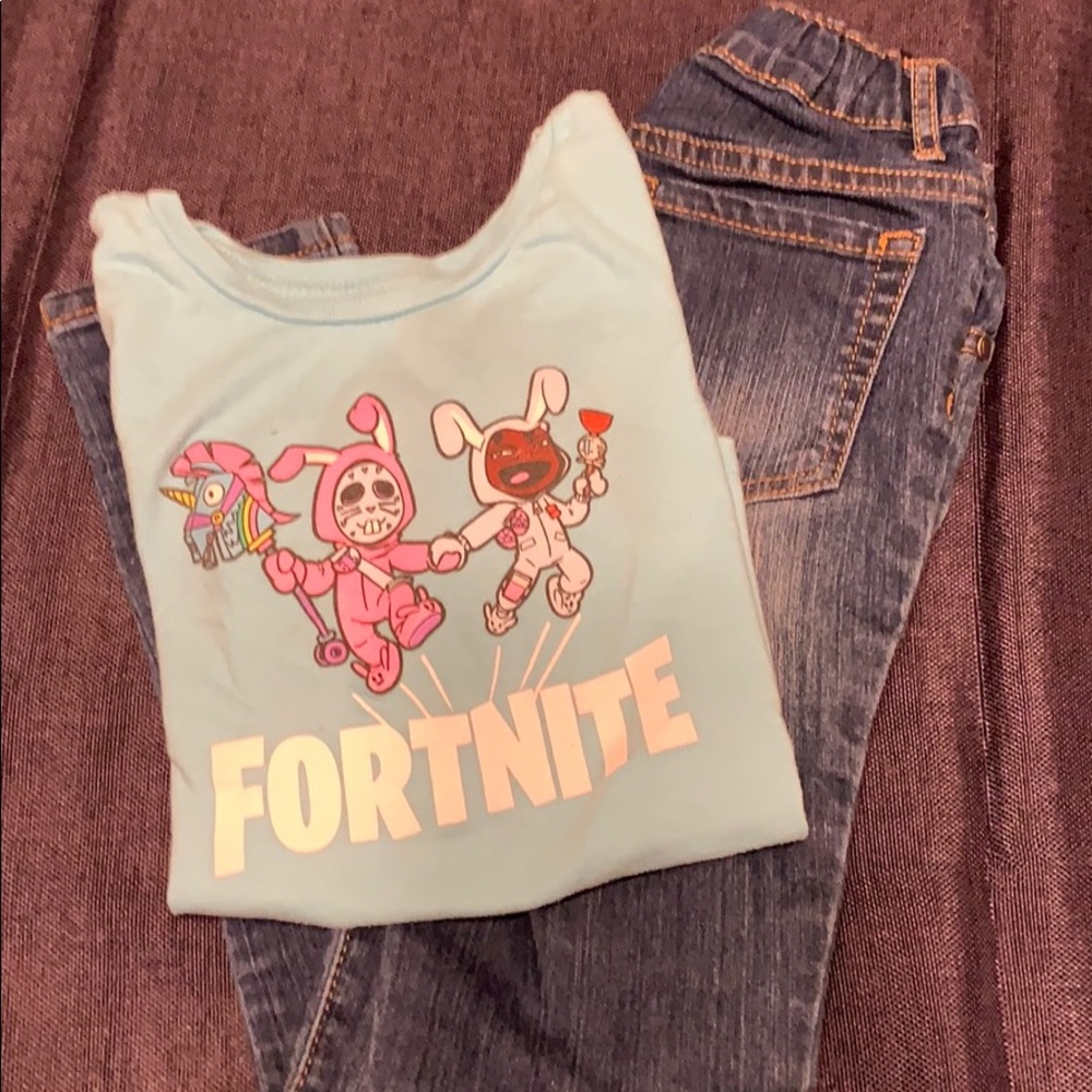 Fortnite and children’s place skinny jeans
